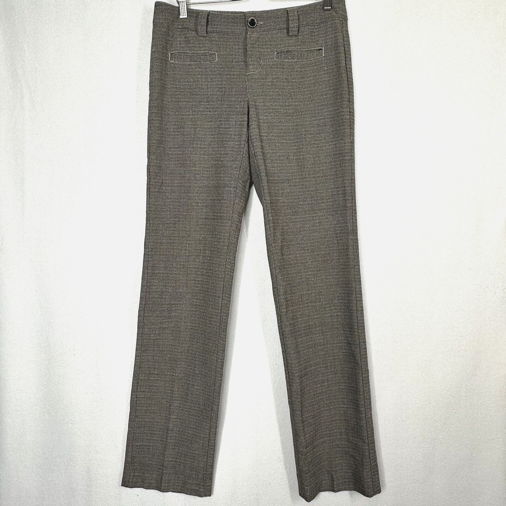Cabi Barrister Trousers Pants 4 TALL# 177 Tweed Workwear Career 35" Inseam Party